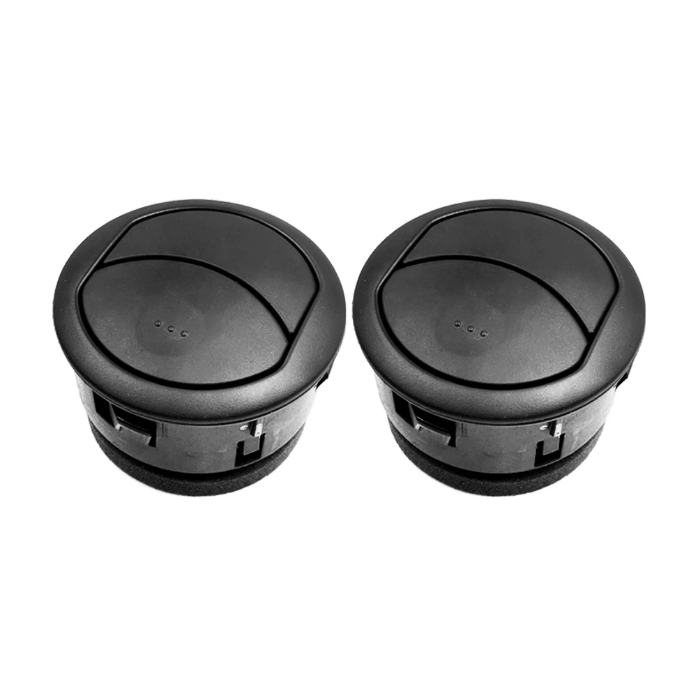 2Pcs Car Interior Dashboard Air Vent Caps for Chevrolet Aveo 2006-2014 Air Conditioning Outlet Cover