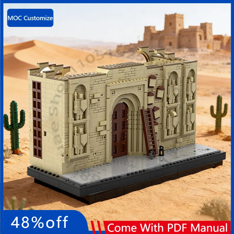 2365 قطعة من مكعبات البناء المعيارية القابلة للتخصيص، نموذج بسيط لقاعة المدينة الكبرى (الجزء الثالث)، لعبة إبداعية يمكنك صنعها بنفسك، هدايا للعطلات