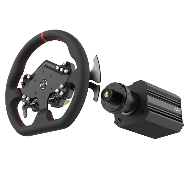 Popular PXN V12Lite Bundle Direct Drive Gaming Steering Racing Simulator Wheel With 11Inches Dial 6Nm Force