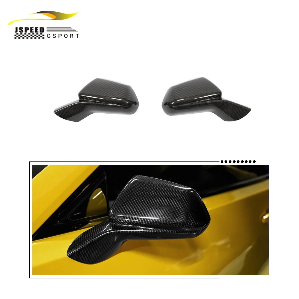 

Suitable for 2016-19 Chevrolet Camaro LT SS RS ZL1 Carbon Fiber Additional side Mirror cap