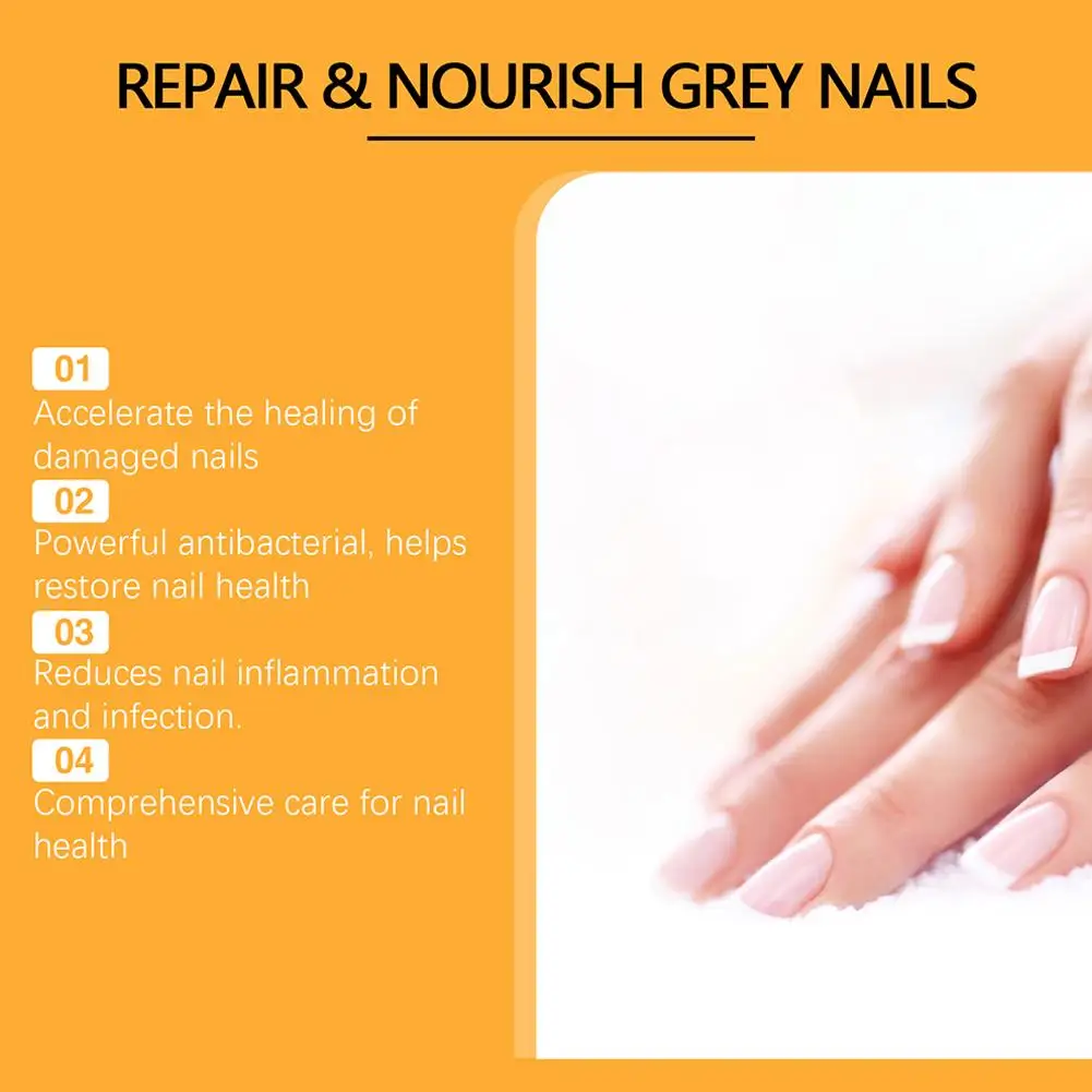 Nail Care Serum Hand Foot Nail Care Healthy Nail Shine Moisturizing Hydrating Nourishing Nail Infection Brittleness Prevent