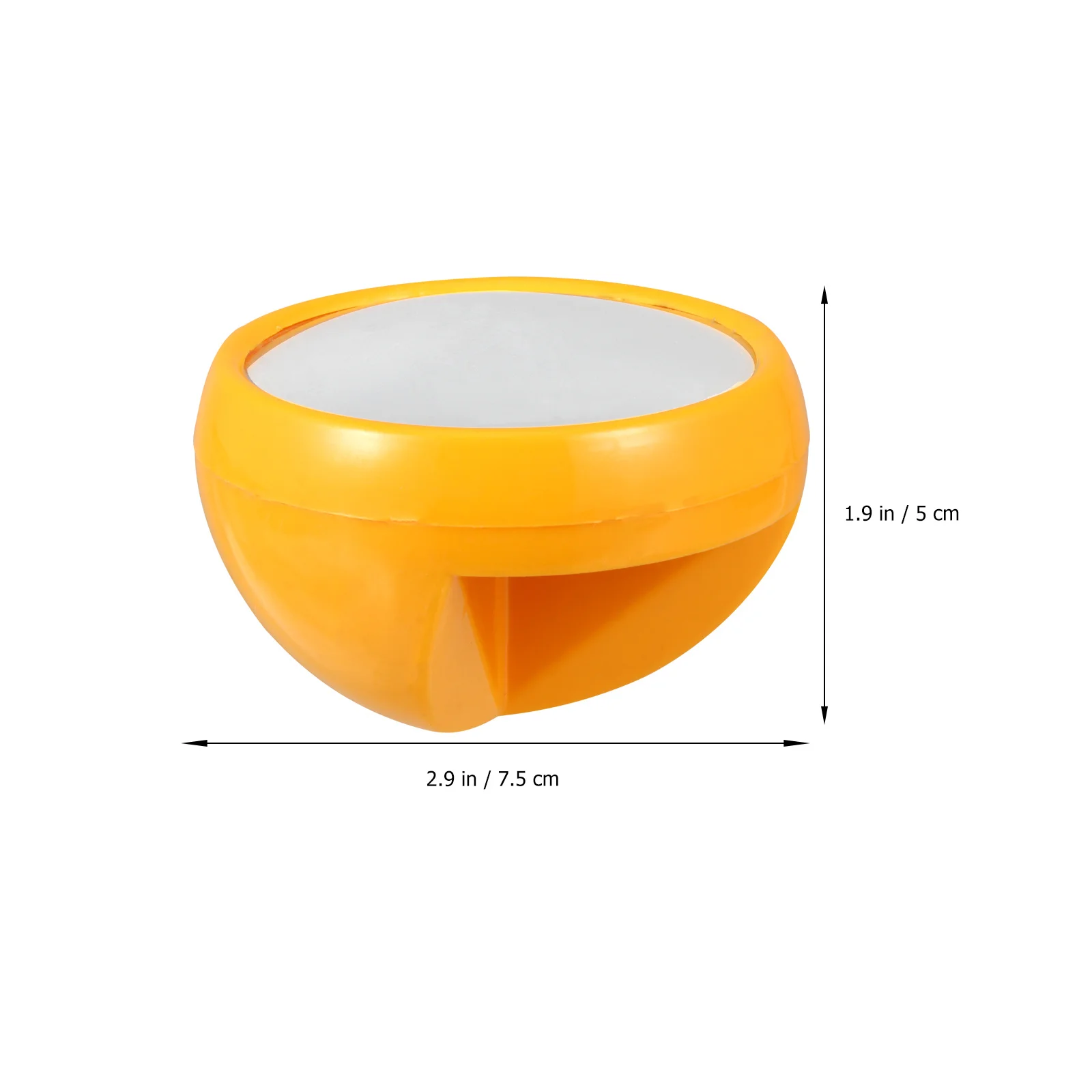 1Pcs Computer Rearview Mirror Office Desk Cubicle Screen Rear-View Mirror Portable Sticker Mount Watch Surroundings