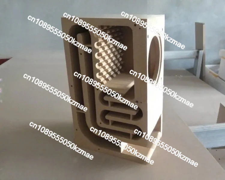 3/4/5/6.5 Inch Full Range Labyrinth Speaker High Fidelity Test for DIY Audio Home Theater
