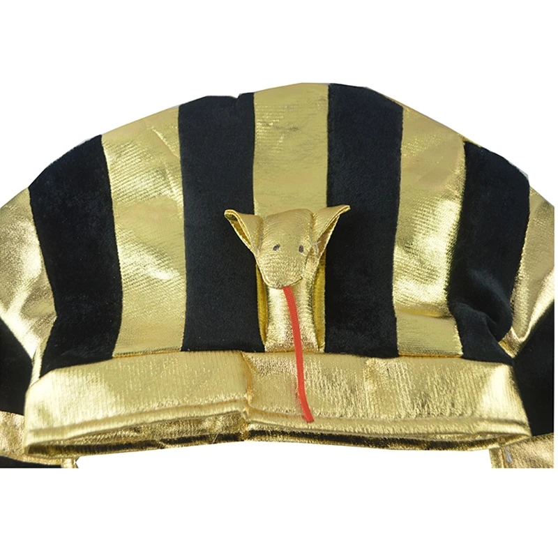 Egypt Egyptian Cosplay Hat Role for Play Props Pharaoh King Hat Party Favor