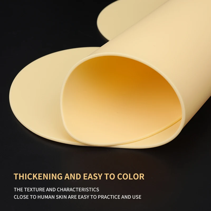 YILONG Tattoo Equipment Full Back Tattoo Practice Skin Blank Silicone Practice Skin Large Size Beginner Auxiliary Consumables
