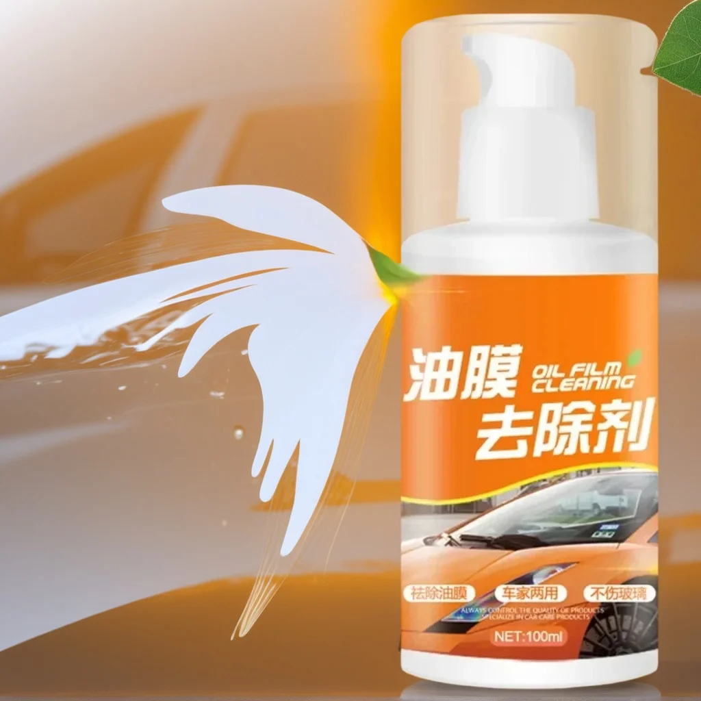 

100 мл средство для удаления масляной пленки автомобильного стекла-очиститель противотуманного покрытия для лобового стекла автомобиля и домашнего стекла