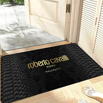 거실 러그 발 카펫 입구 도어매트, R-Roberto Cavalli 기도용 러그 바닥 매트, 미끄럼 방지 주방 매트, 가정 복도 카펫