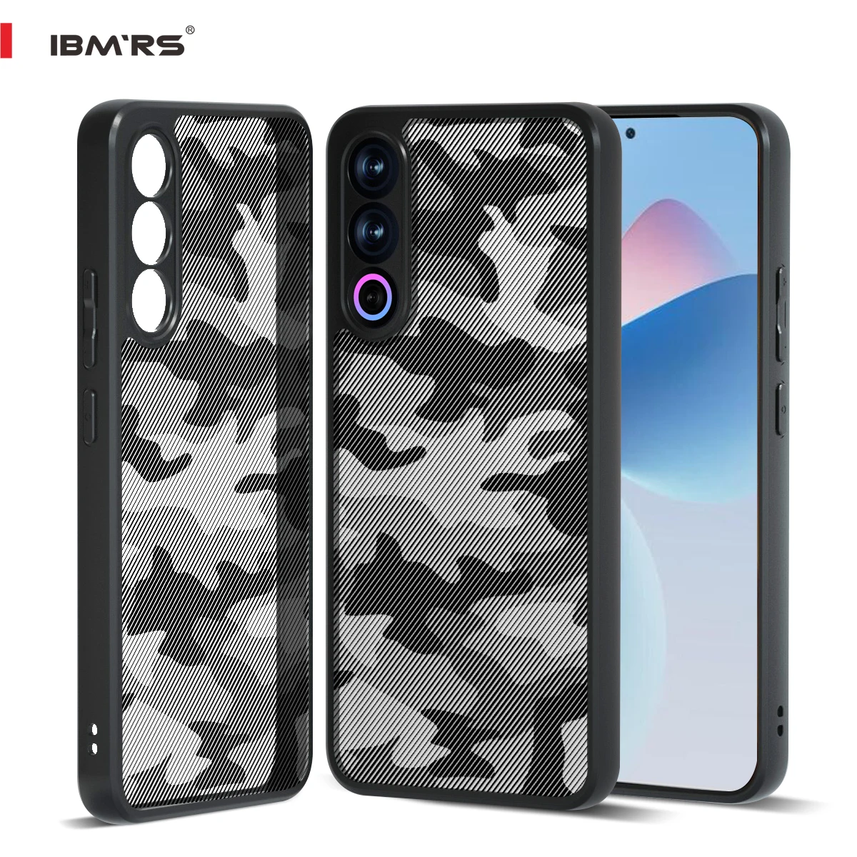 

IBMRS for Meizu 21 camo phone case, shockproof, advanced protective cover for mobile phone