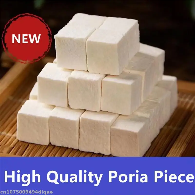 100% High Quality Natural Dried Poria Block White Fu Ling Incense Decompression Sleep Relieve Pressure Beauty Material Supply