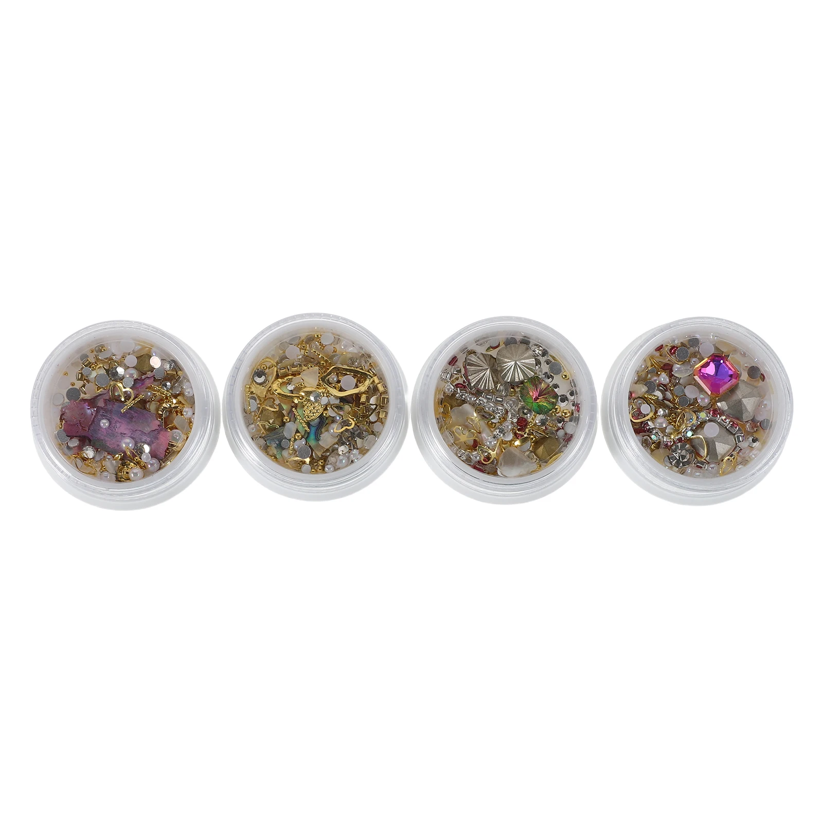 

Mixed Charms Diy Manicure Accessories Unique Art Supplies Women Girls Rhinestone Chain Nail Jewelry Embellishments