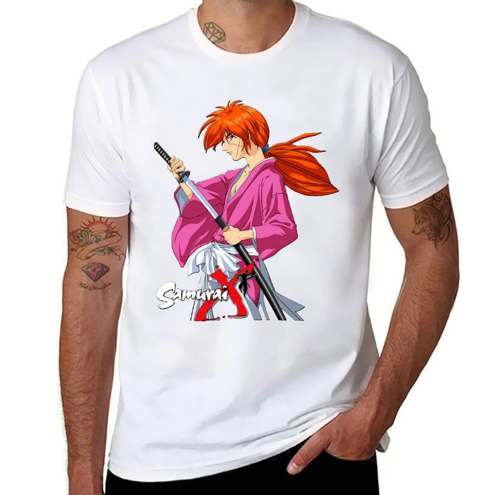 

For Birthday Boys Girls Kenshin Battousai Awesome First Day T-Shirt mens graphic t shirts T-Shirt