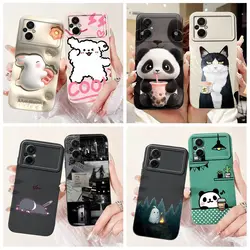 For Xiaomi Poco M5 Case 2024 New Lovely Panda Rabbit Cartoon Soft Silicone Phone Cover For Xiaomi Poco M5 M 5 Coque PocoM5 Funda