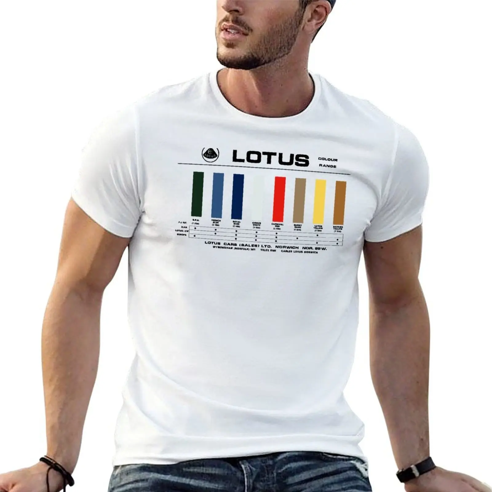 ELAN / EUROPA COLOUR RANGE T-Shirt man t shirt designer anime tshirt t shirt for man T-shirt