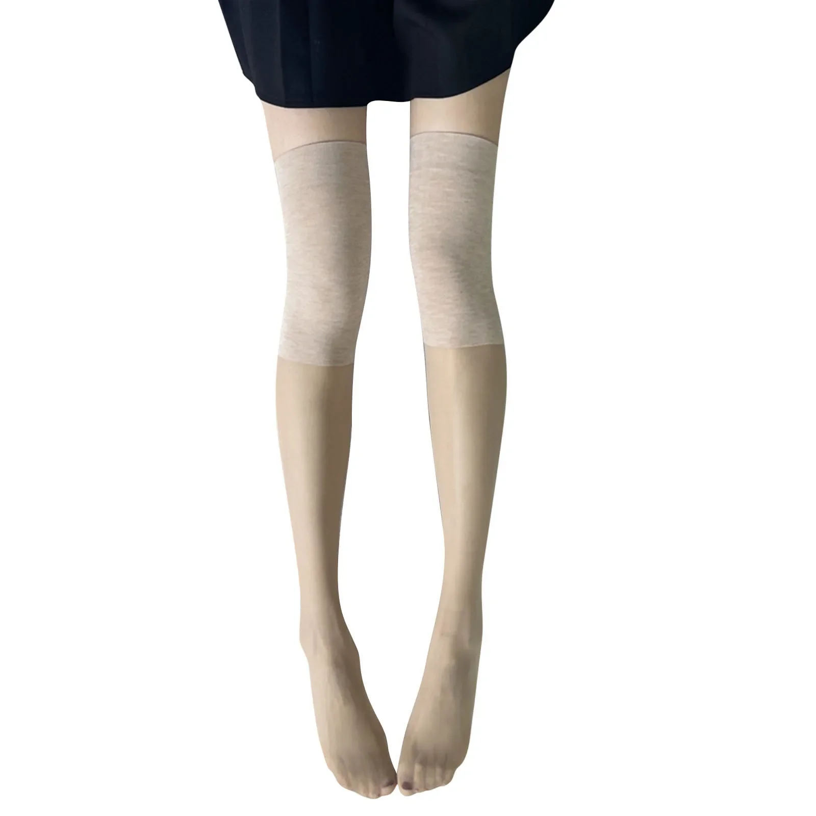 الدانتيل جوارب رقيقة للنساء المرقعة جوارب طويلة ضيقة عالية أنبوب فوق جوارب طويلة تنفس انظر من خلال السيدات الملابس الداخلية гétry