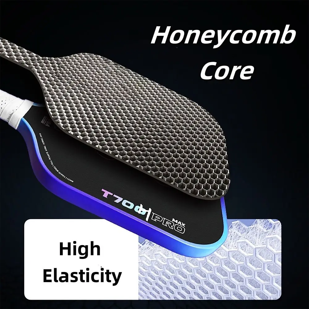 

T700 Pickleball Paddles Frosted Surface USAPA Approved Pickleball Rackets Non-slip Grip Carbon Fiber Pickle Ball Paddle