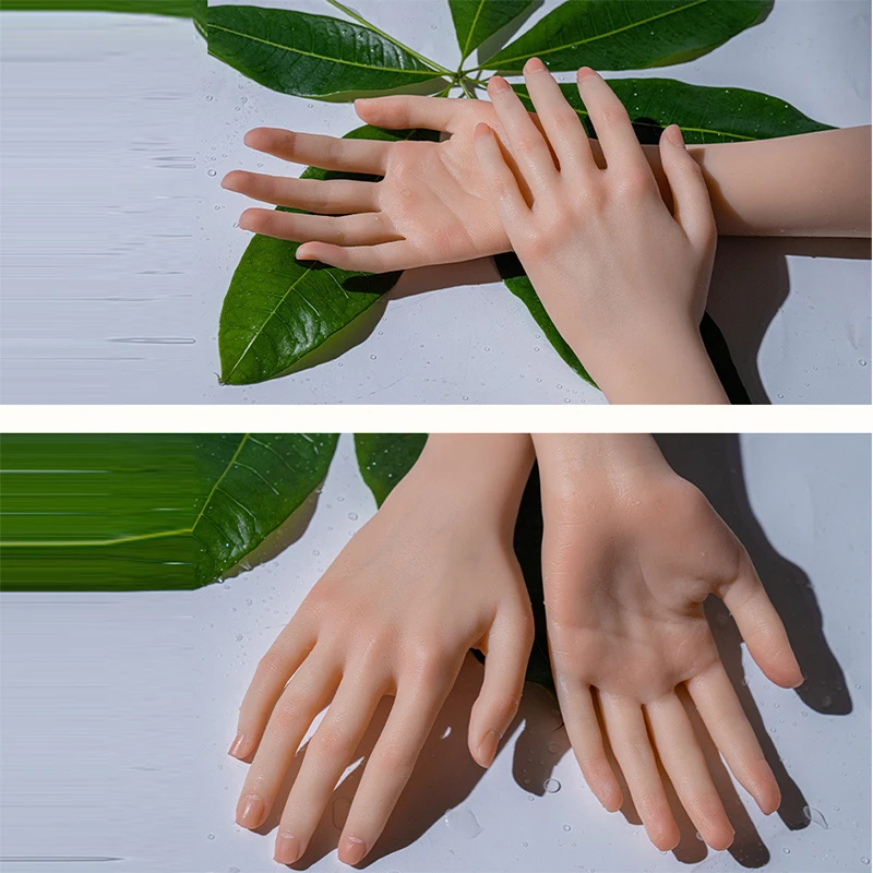 

Realistic Silicone children's hand model simulation hand model for medical painting prosthetic hand shooting display props