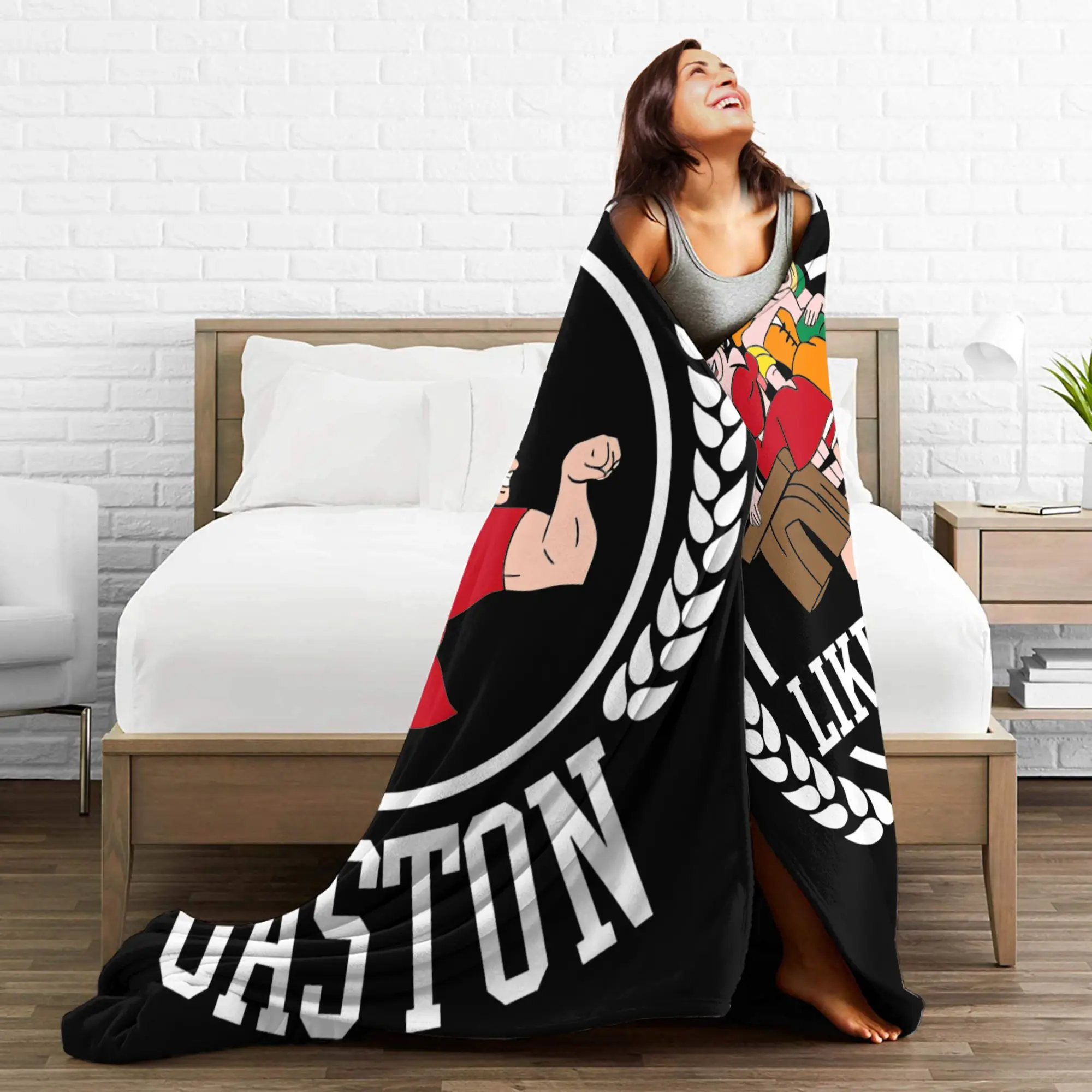 الجمال والوحش بطانية قطيفة الاطفال الكبار الفانيلا رمي بطانية للمنزل ديكور سوبر دافئ جودة مخصصة المفرش #4