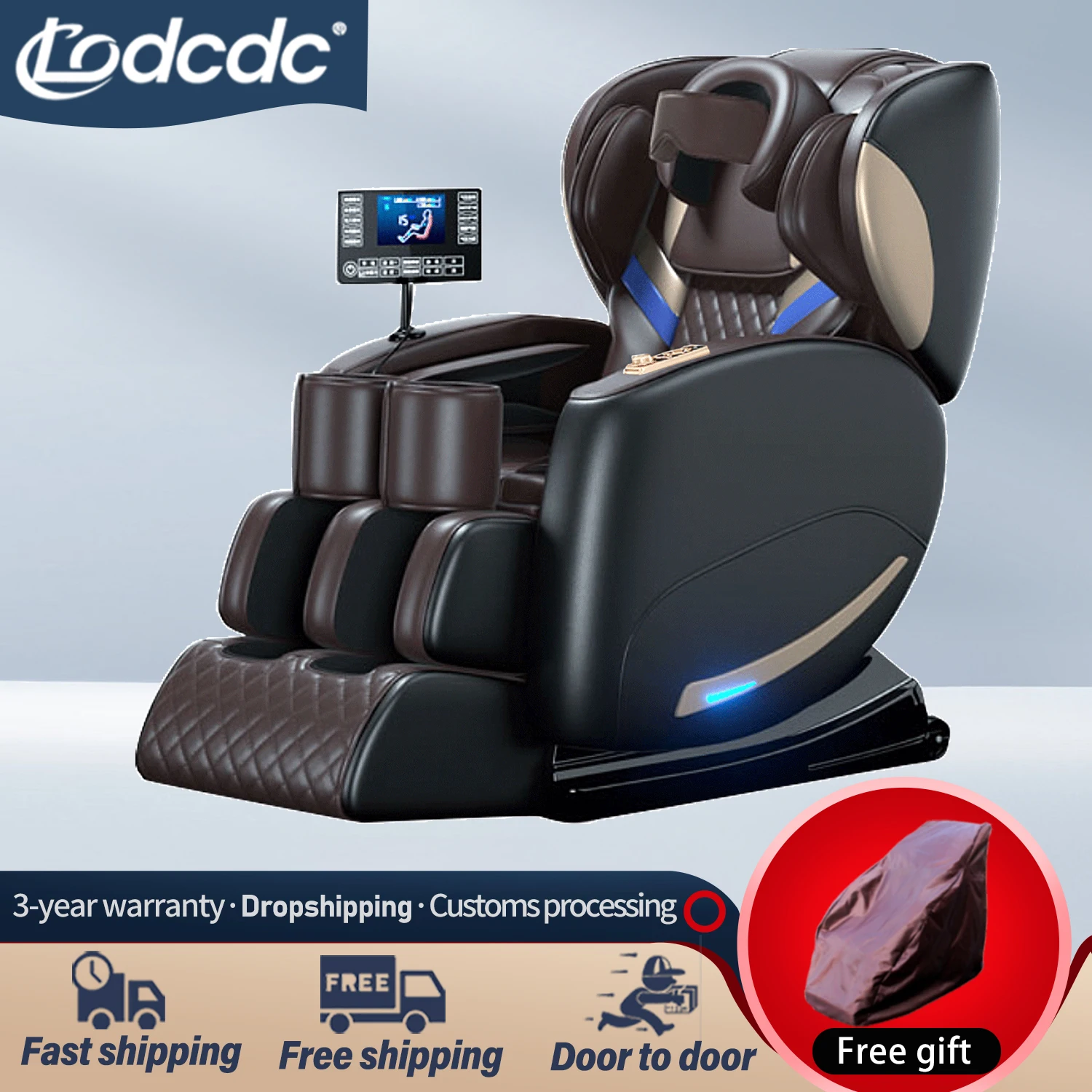 

Массажное кресло 2025 года, 4D с нулевой гравитацией для всего тела и кресло, кресло шиацу, массажное кресло с динамиком Bluetooth