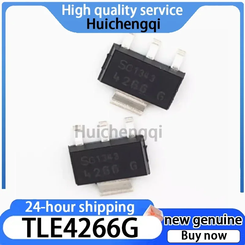 5PCS Original TLE4266G Package SOT-223-4 Linear Regulator (LDO)