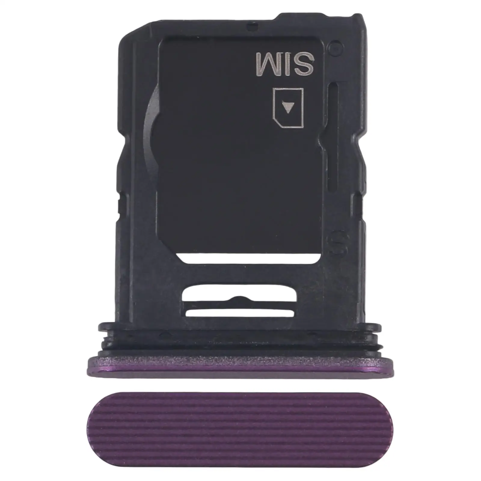 For Sony Xperia 1 VII Original SIM Card Tray + Micro SD Card Tray (Purple)