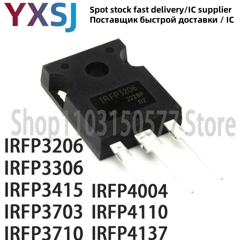 5piece IRFP3206 IRFP3306 IRFP3415 IRFP3703 IRFP3710 IRFP4004 IRFP4110 IRFP4137-TO247