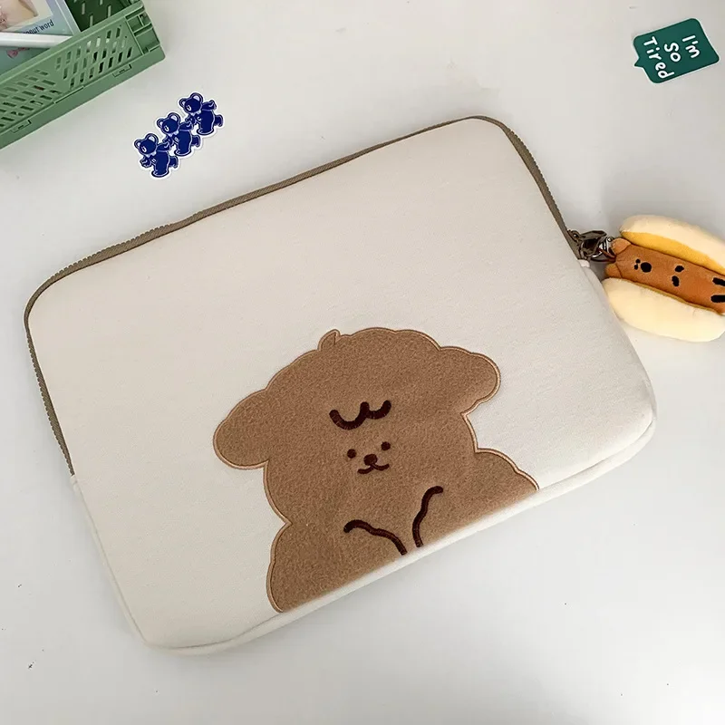 Ins Wind Cute New Fat Sheep Bolsa para laptop de 13/15 polegadas Armazenamento plano 11 Liner Bolsa InsiPad Manga protetora