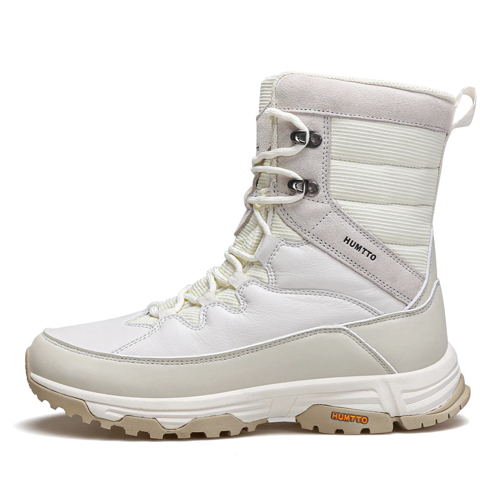 HUMTTO Winter Snow Boots for Women Outdoor Keep Warm Shoes White Platform Ankle Boots Woman Luxury Designer Women's Sneakers