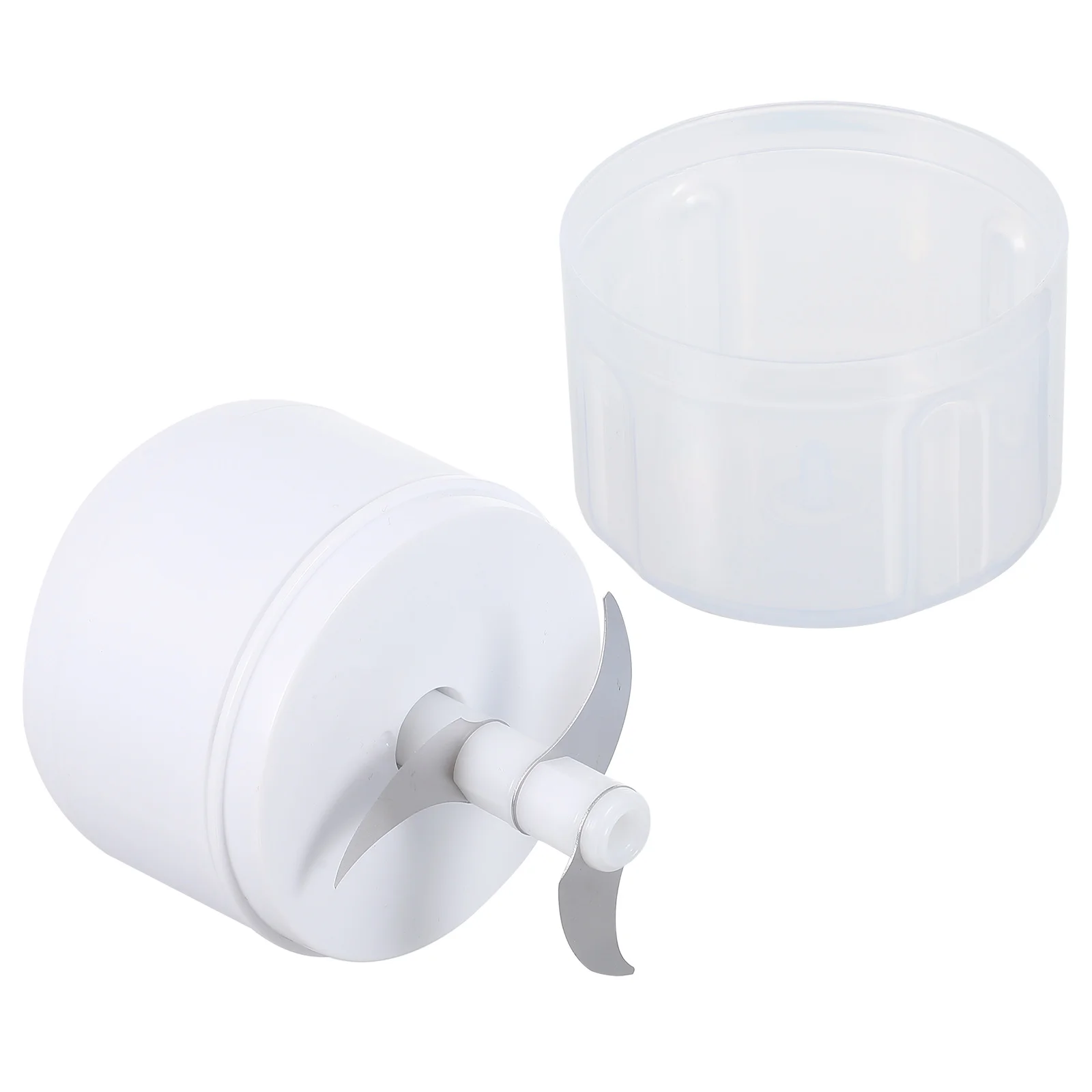

1 Set Electric Garlic Crusher 250Ml Wireless Stainless Steel Blades Multi-Functional Vegetable Masher Usb Rechargeable Kitchen