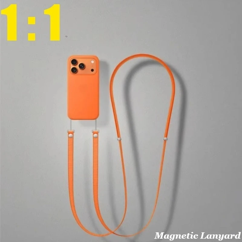 

Magnetic Lanyard Crossbody Adjustable Neck Strap Multi-functional Lanyard for IPhone 17 Pro Max Magnetic Lanyard