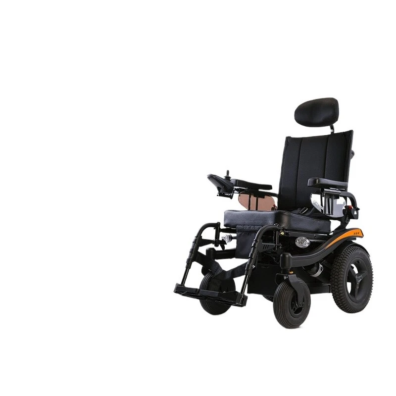 Electric wheelchair, intelligent fully automatic off-road scooter for the elderly and disabled, can lie flat