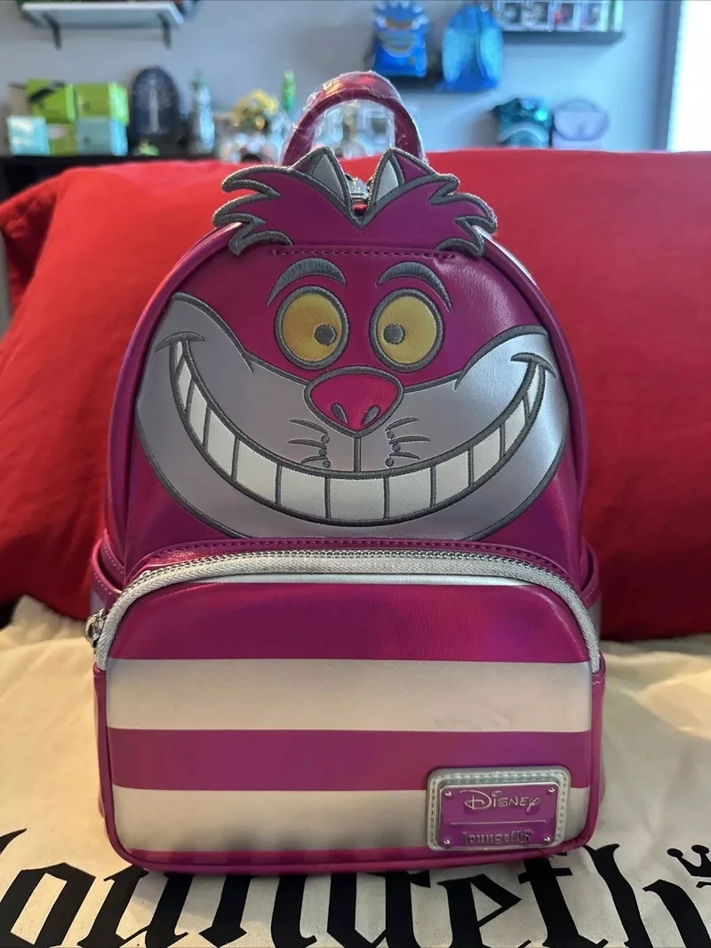 

Ограниченная серия, рюкзак Cheshire Cat Loungefly Disney 100, Alice Im Wunderland Tasche, рюкзак для девочек, рюкзак для отдыха, рождественские подарки