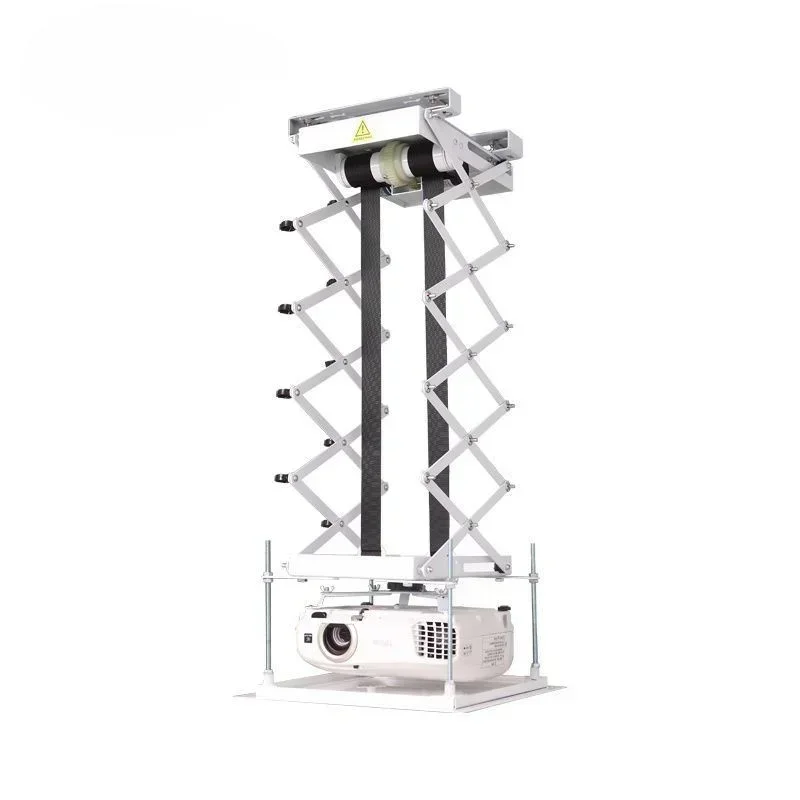 Hot SalesHot Selling And Durable Home Hidden Scissor Projector Electric Hanger Intelligent Voice Remote Control Telescopic Machi
