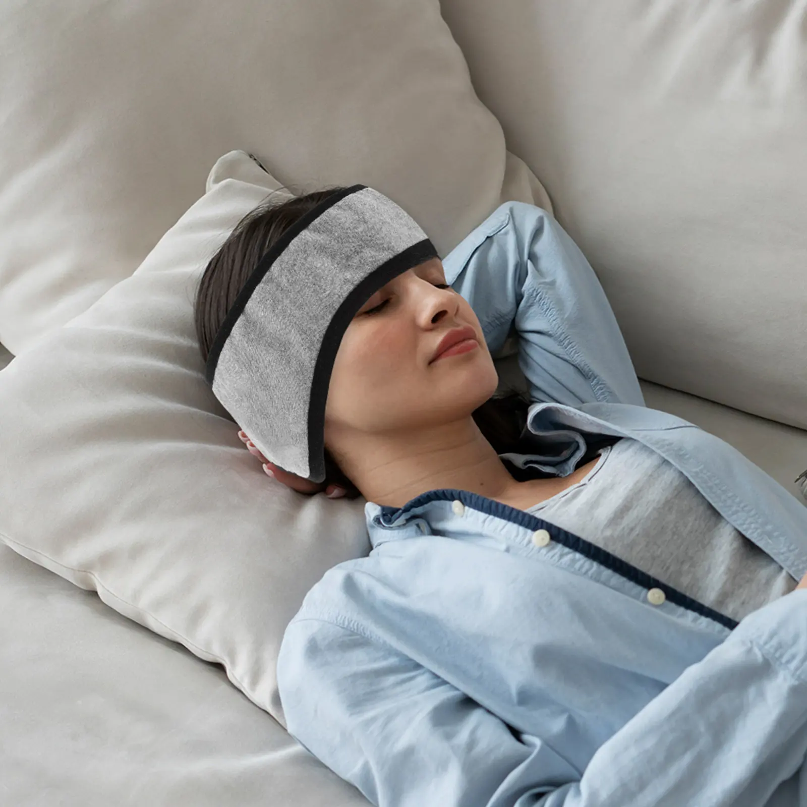 

Adjustable Soundproof Earmuffs for Sleep Noise Reduction Ear Muffs Sleeping Comfortable Breathable Unisex Adults Travel Dorm