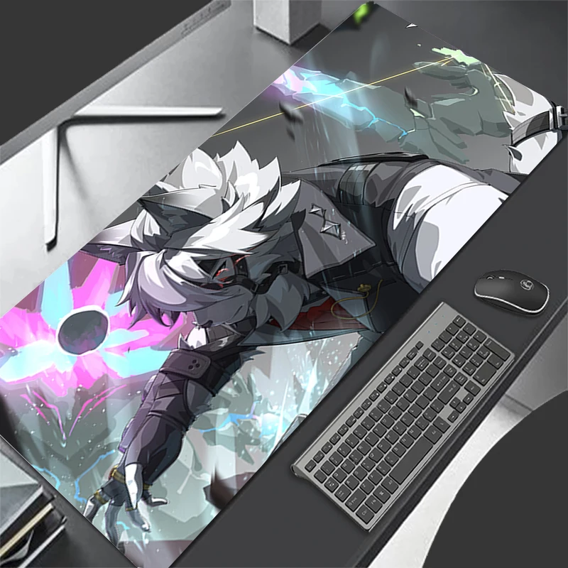 Large Mouse Pad Gamer Keyboard Pad Mousepad Computer Desk Mat Gaming Pad Zenless Zone Zero Von Lycaon Mouse Mats For CS GO LOL