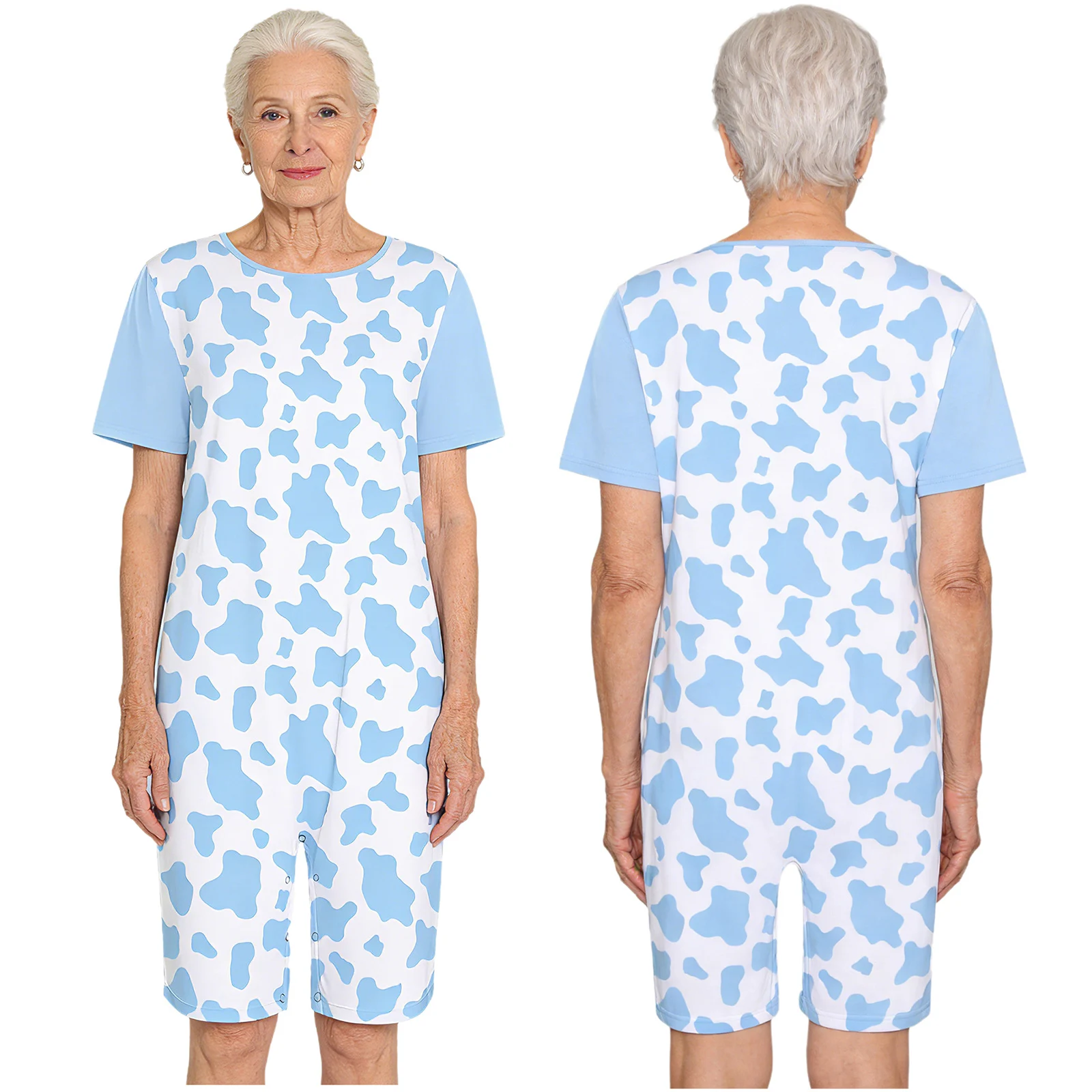 

Женский профессиональный комбинезон с функциональным дизайном и комфортной посадкой, укороченный, для повседневного использования