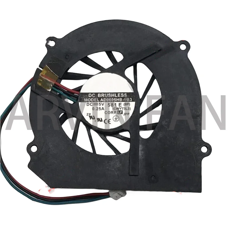 R50 R55 AD0605HB-LB3 5V 0.25A พัดลมระบายความร้อน