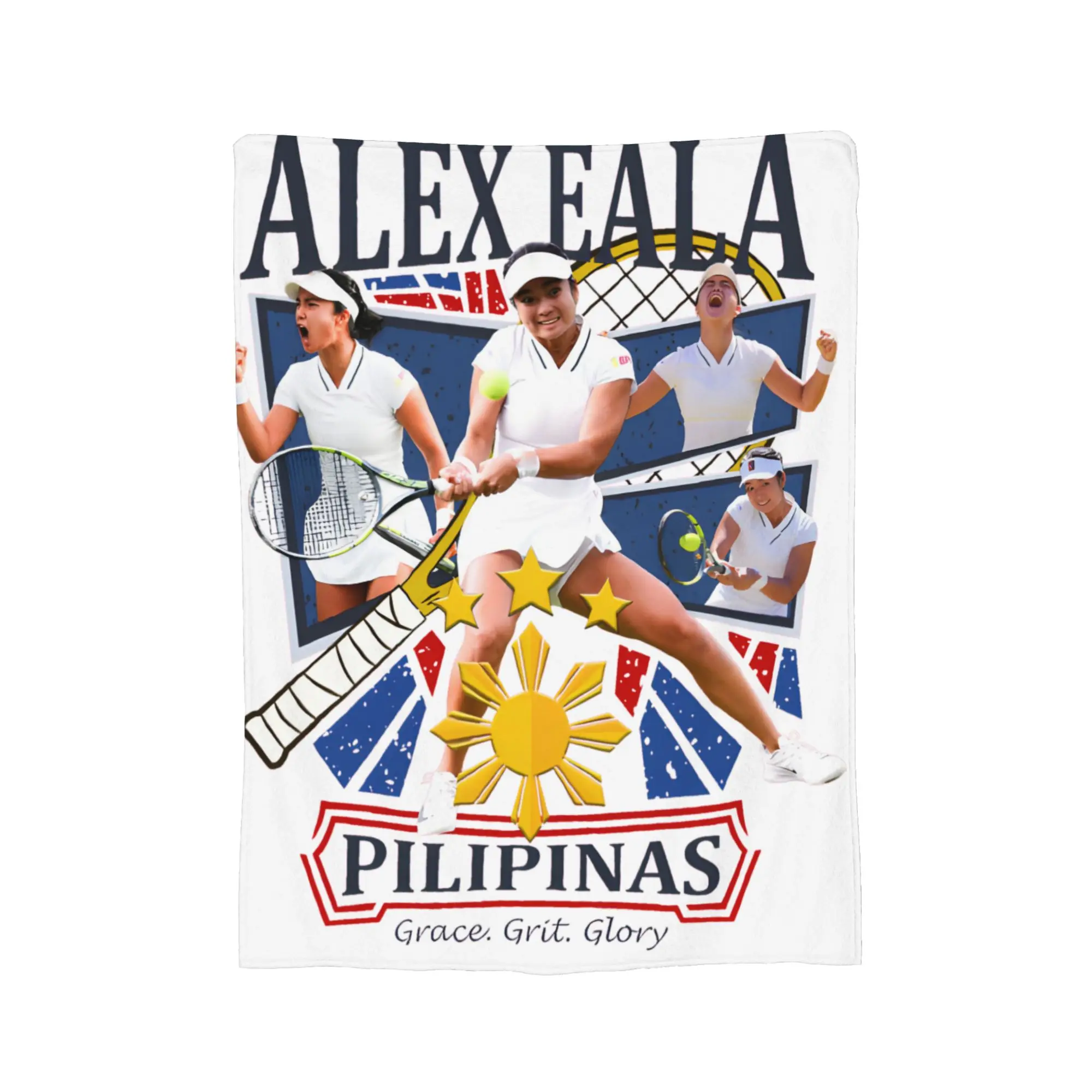 Alex Eala Tennis Trailblazer  Blanket   Plush Throw Blanket Summer Air Conditioning Personalised Ultra-Soft Warm Bedsprea