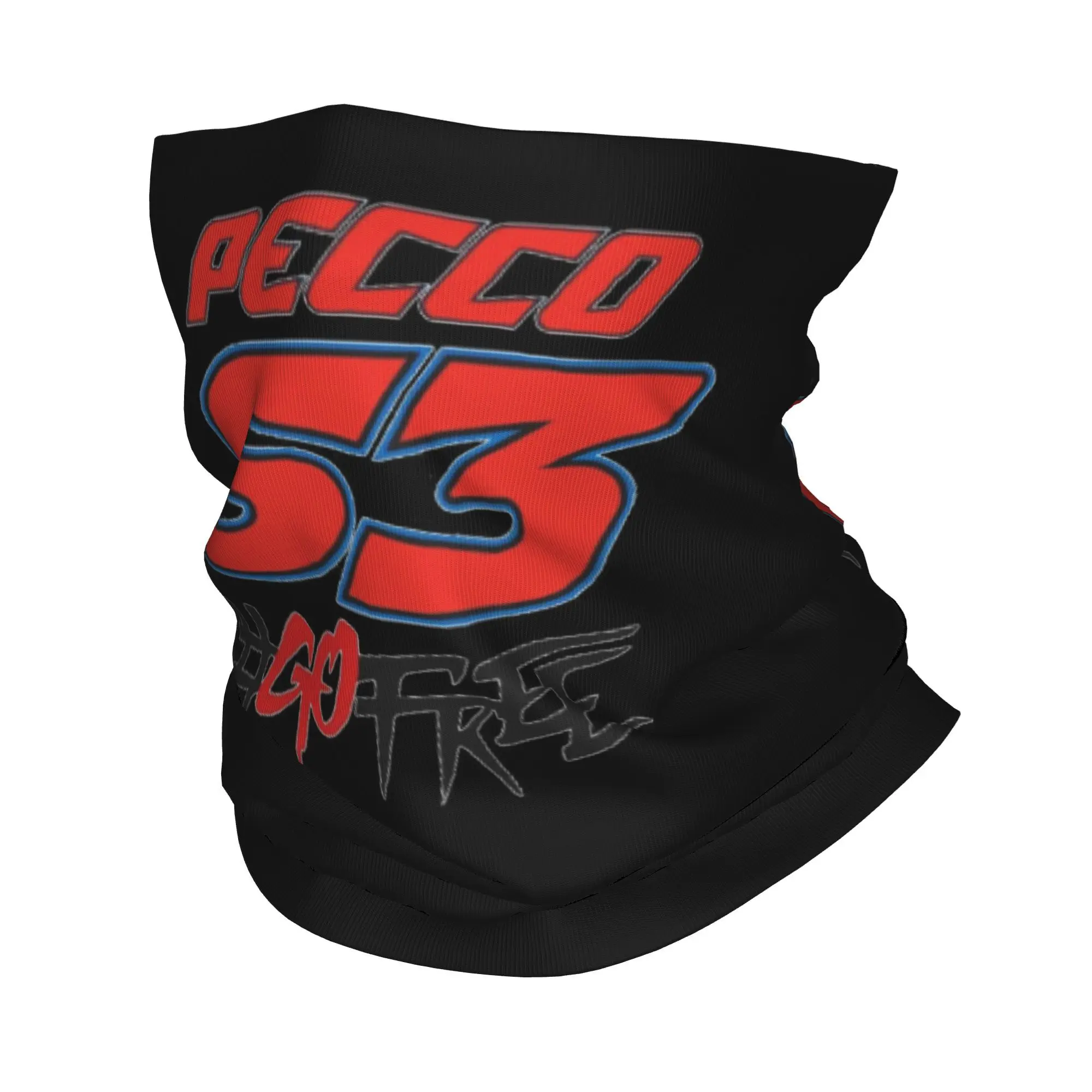 

Pecco Bagnaia 63 Go Free бандана на шею шарф с принтом многофункциональный велосипедный шарф для спорта на открытом воздухе унисекс для взрослых моющийся