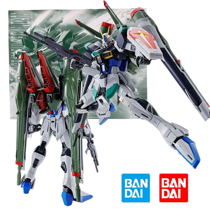 

Фигурка аниме-истребителя Bandai GUNDAM MG 1/100, Подарочная игрушка для детей в оригинальной коробке