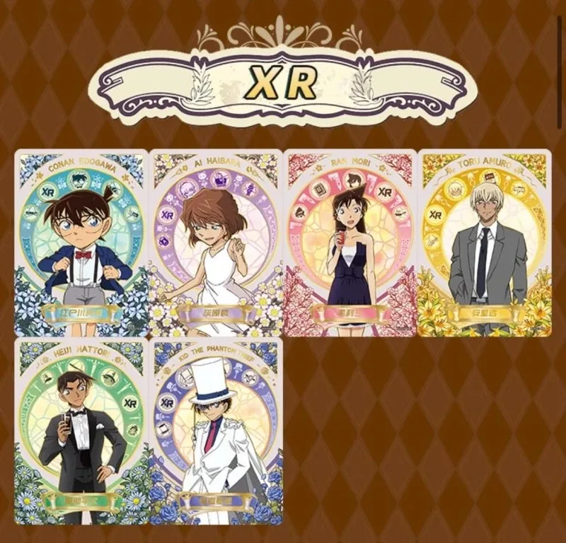 KAYOU Echte Detektiv Conan Karte Name Denken Reveal Paket Halloween Thema Kuroba Kaito Anime Sammlung Karten Spielzeug Geschenke – Detail 30