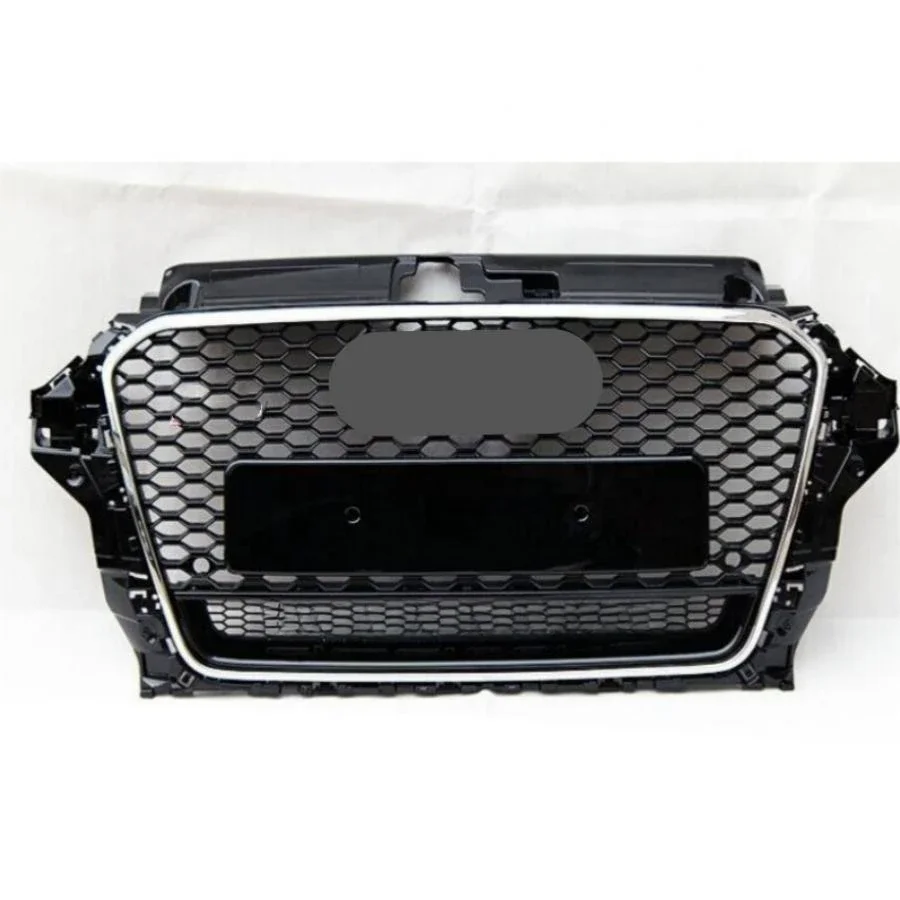 

Racing Grills Front Hood Grille Car Front Bumper Grill Center Grille for RS3 Grill for A3/S3 8V 2014-2016 for Quattro Style