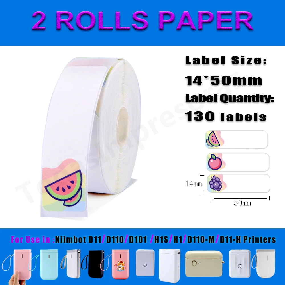 Niimbot D11/D101/D110 Portable Mini Printer For Mobile Thermal Adhesive Label Printer For Stickers Pocket Labeling Maker Machine