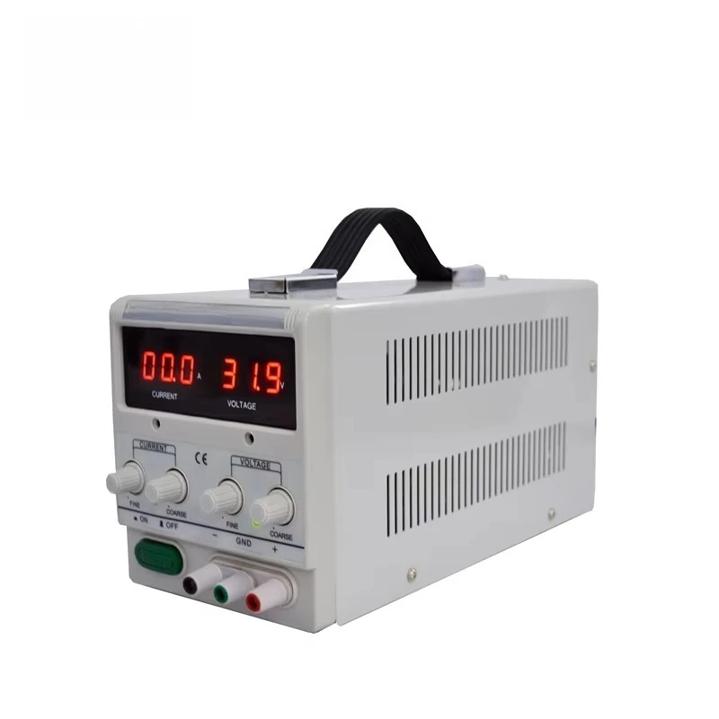 Adjustable DC Power Supply 30V 10A 300W Battery Charger Bench Lab Power Source CV CC OCP Repair