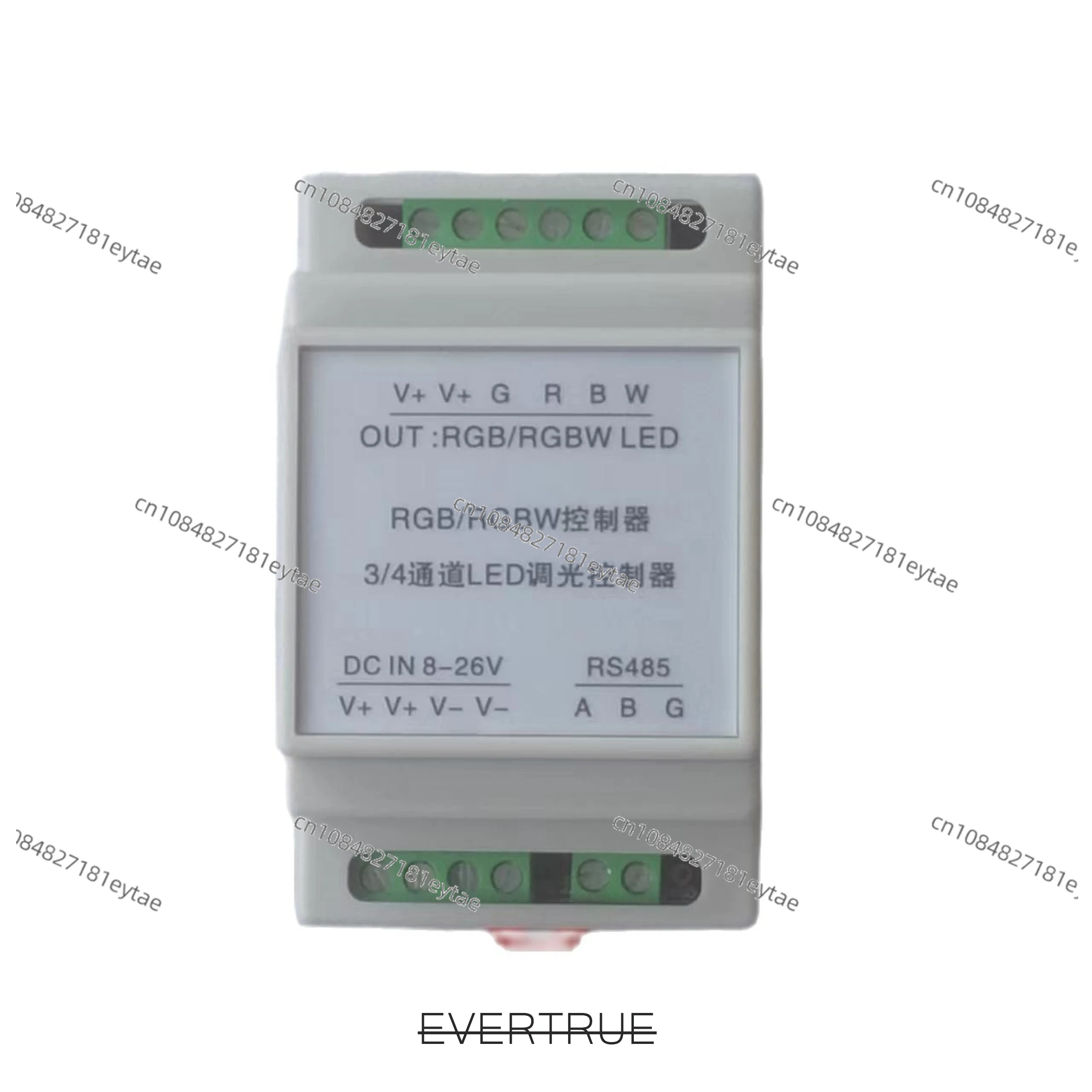 MODBUS Full-color RGB Lamp with Controller RS485 LED Dimming WS2811 Pipeline Lamp RGB Controller