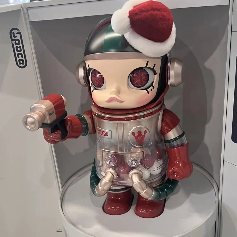 

Genuine Limited Edition Mega Space Molly 400% Room Decoration Collectible Toy Christmas Action Figure Surprise Gift