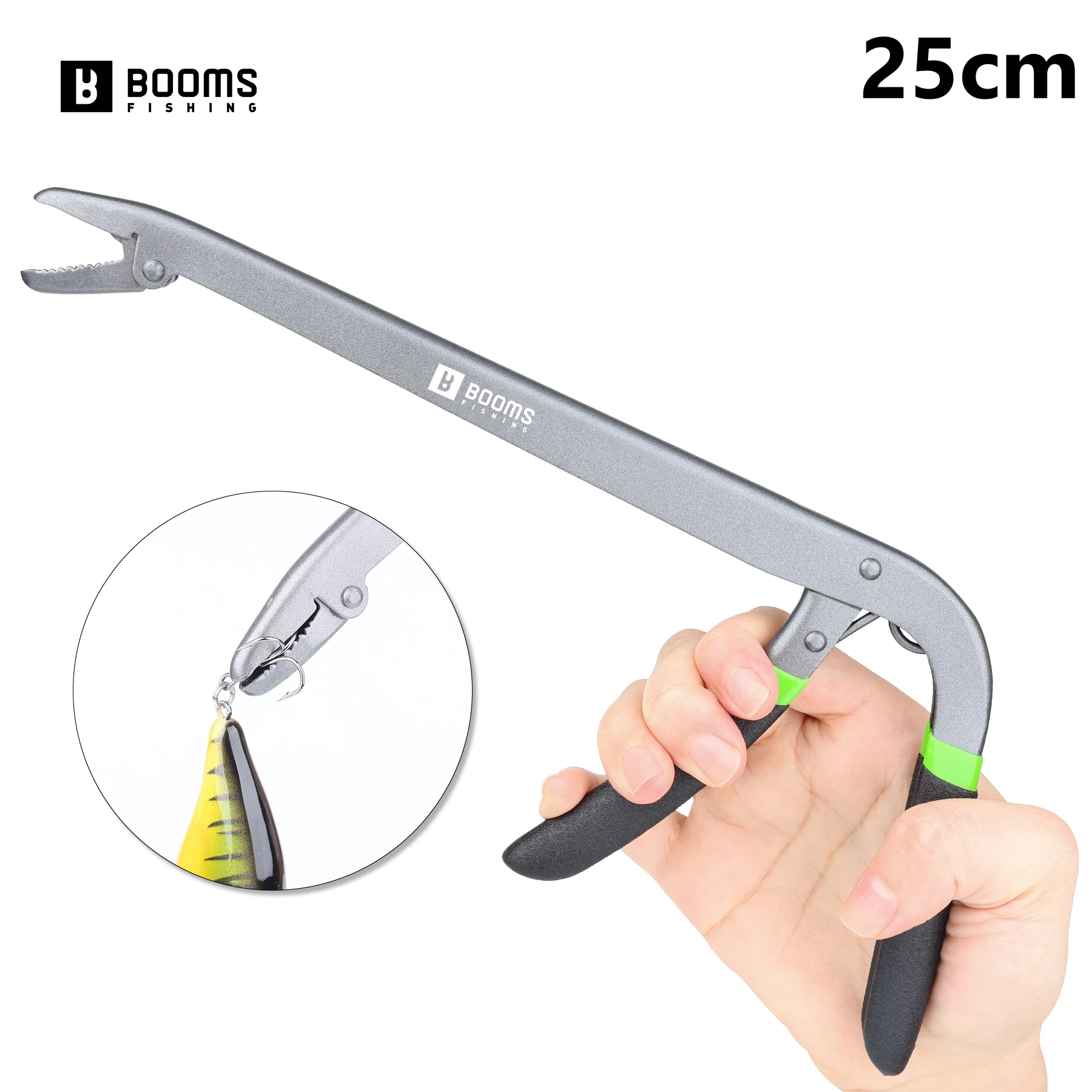 Booms Fishing 25cm Carbon Steel Corrosion-Resistant Long Fish Hook Remover Extractor For Saltwater Fishing Gear Tools