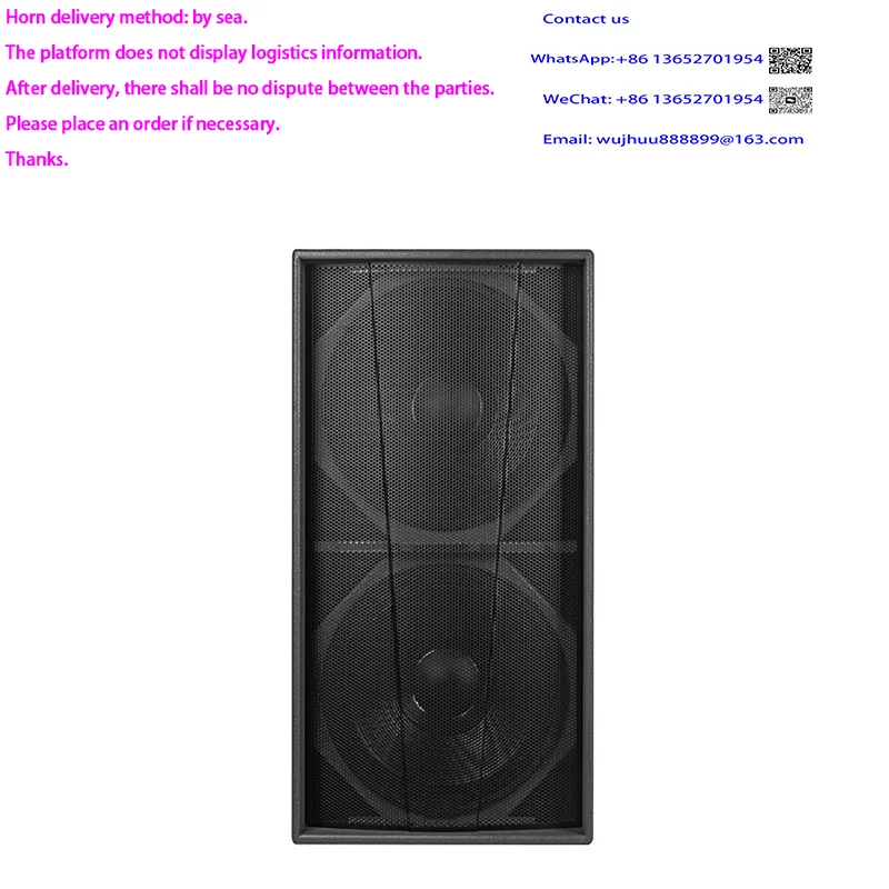 CREATE SOUND 218 single and double 18-inch subwoofer speaker high-power stage audio