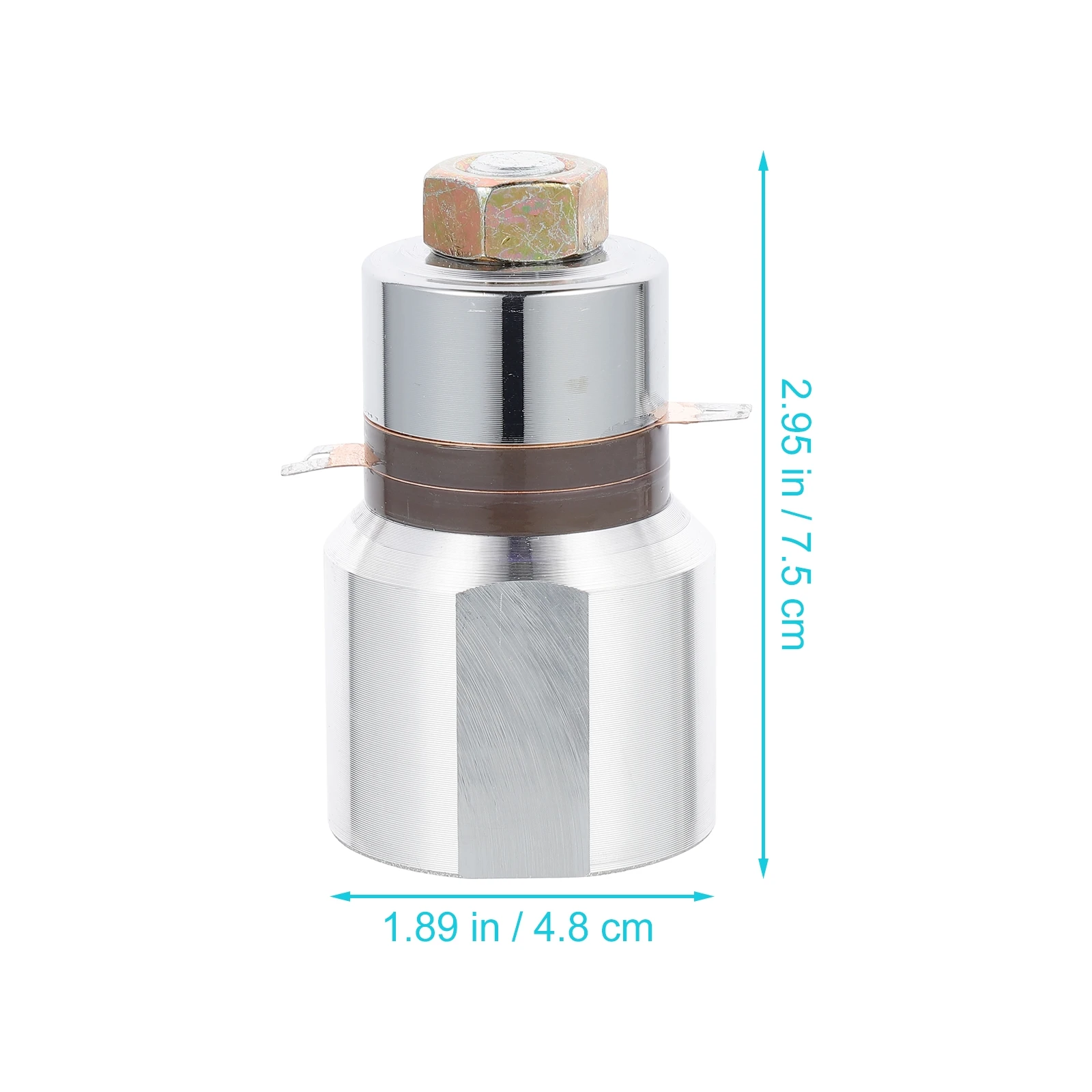 

Ultrasonic Transducer Surface Cleaning Piezoelectric Household 28KHZ Stainless Steel Dishwasher Accessory Supply Silver Cleaner