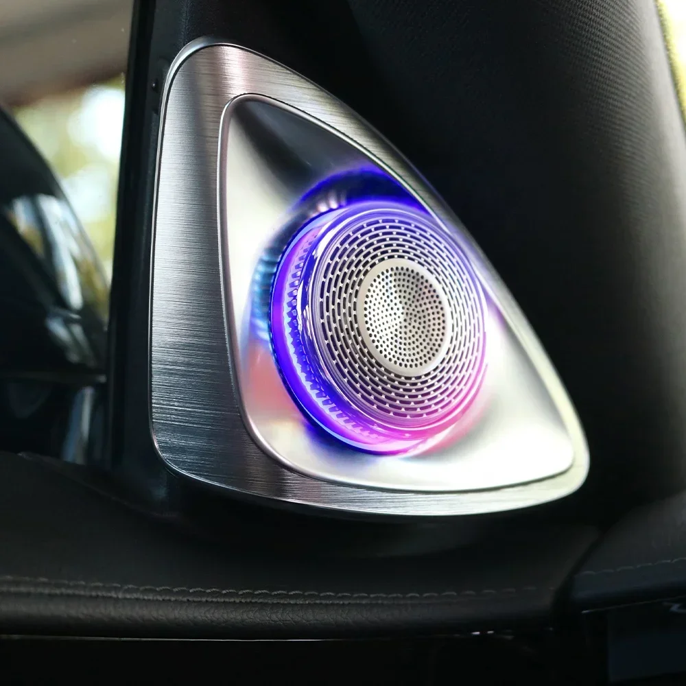 Rotating Tweeter Speaker Colorful Tweeter Speaker Ambient Light For Mercedes S-class W223 S580 S450 S400