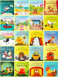 Age 0-3 Usborne Phonics Readers English Book P Child Kids Early Education Word Sentence Learning 3 books